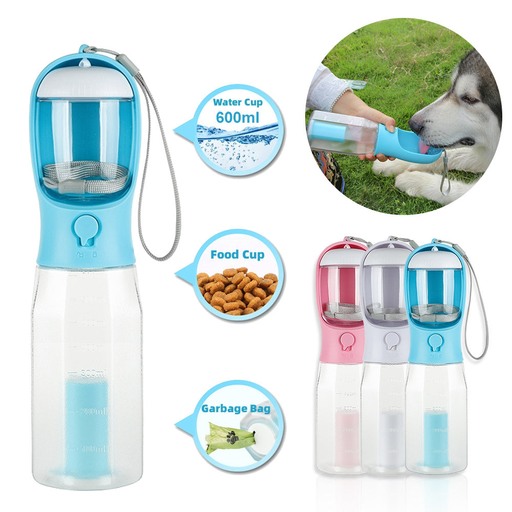 All-in-One Pet Travel Cup 600ml