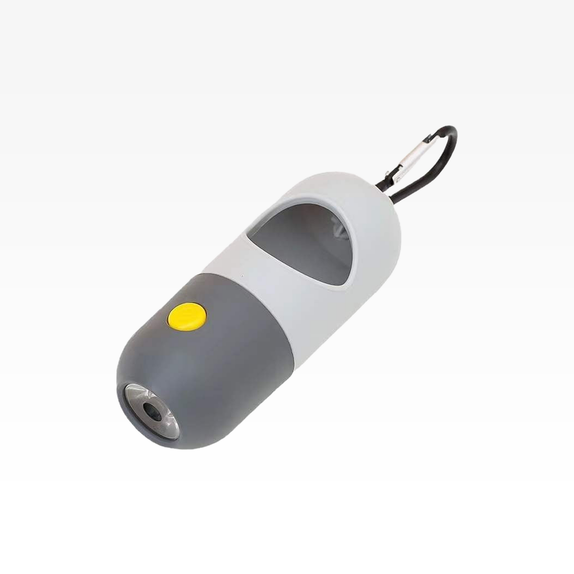 LED-Kotbeutelspender mit Taschenlampe