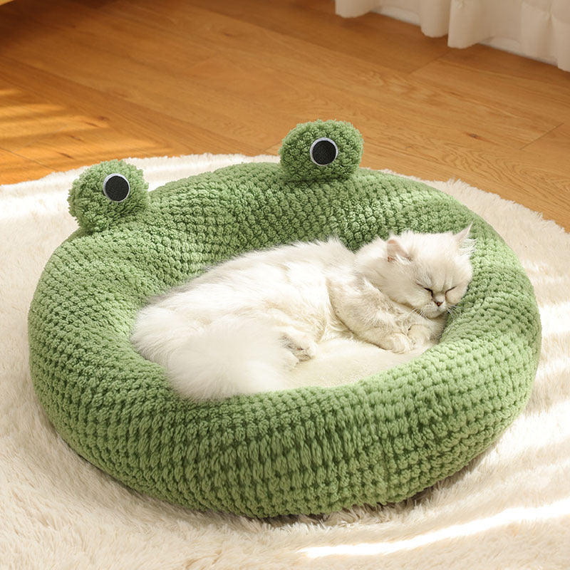 Gemütliches Katzenbett der Little Frog Series™